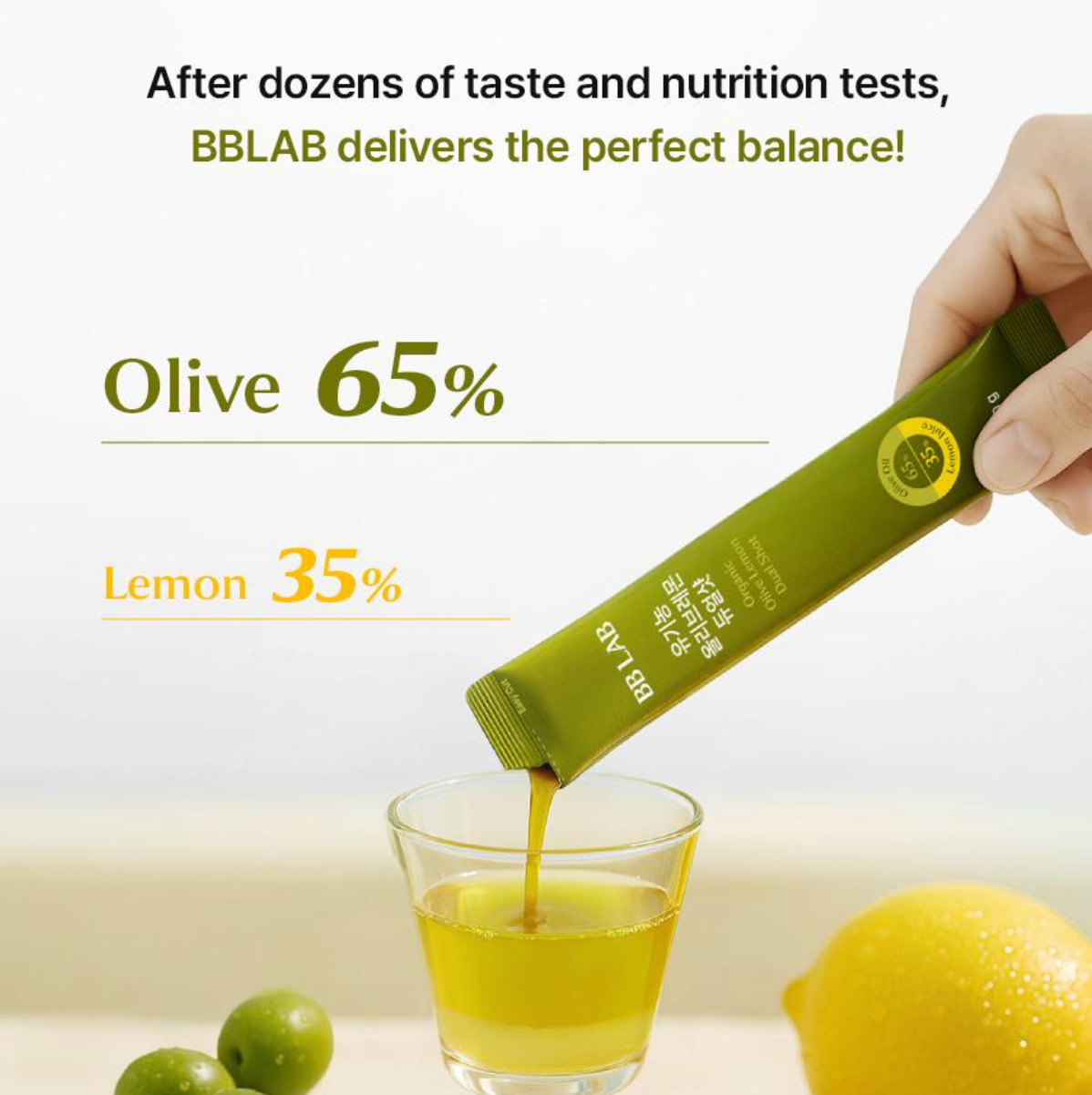 Olive Lemon Dual Shot