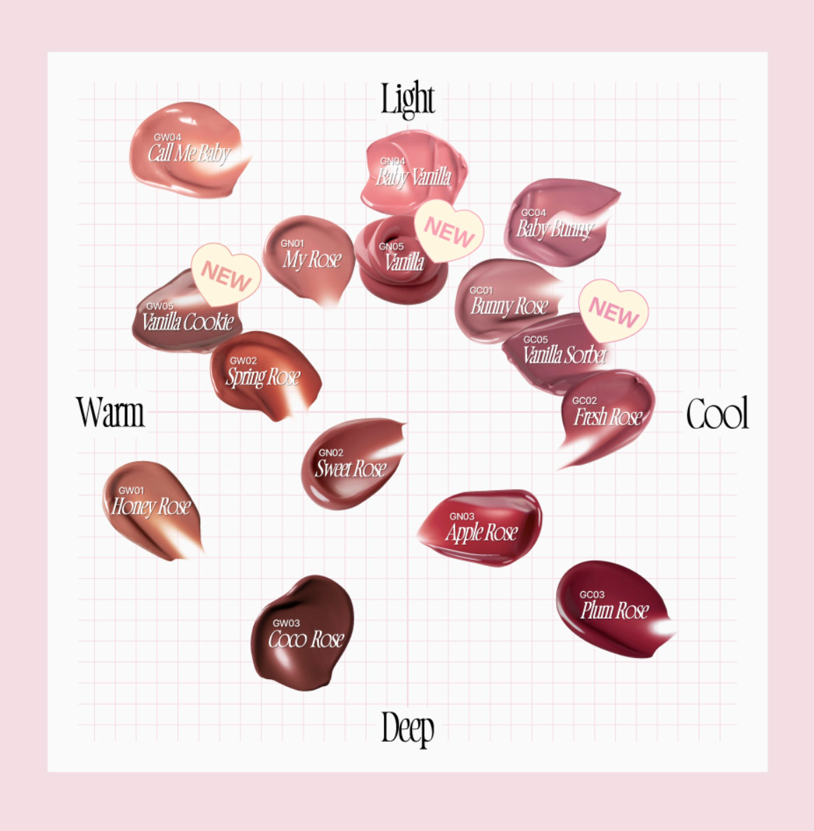 [Vanilla Dessert] Rose Obsession Stay-fit Lip Tint