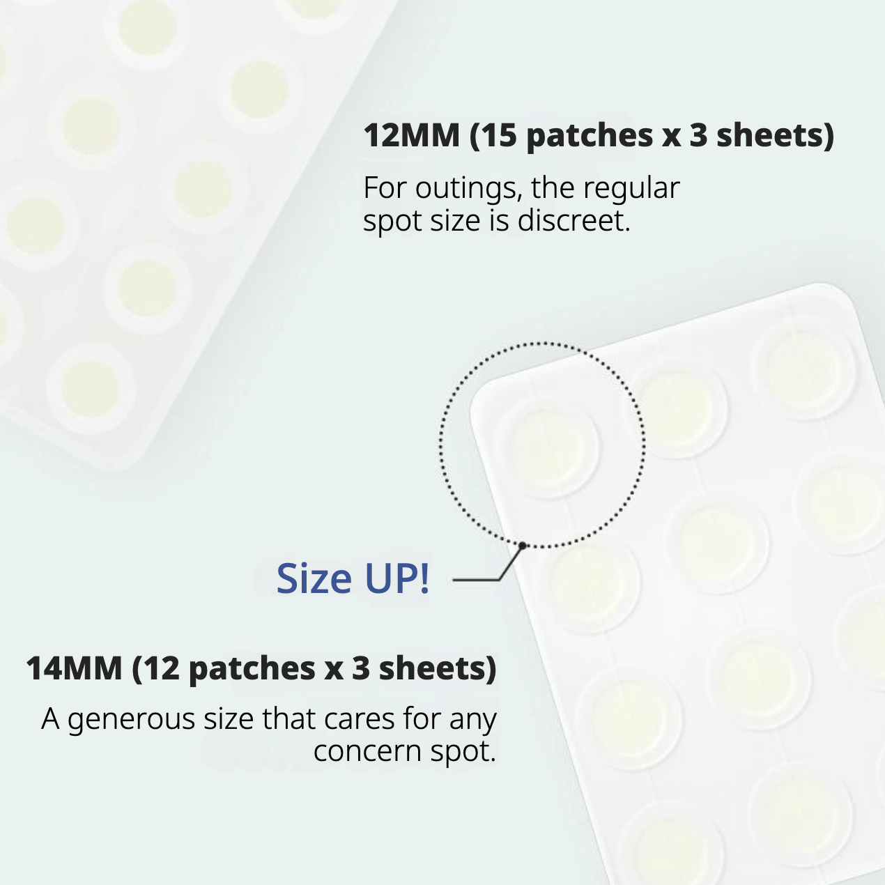 Care Plus Scar Cover Spot Patch BIG (27 patches)