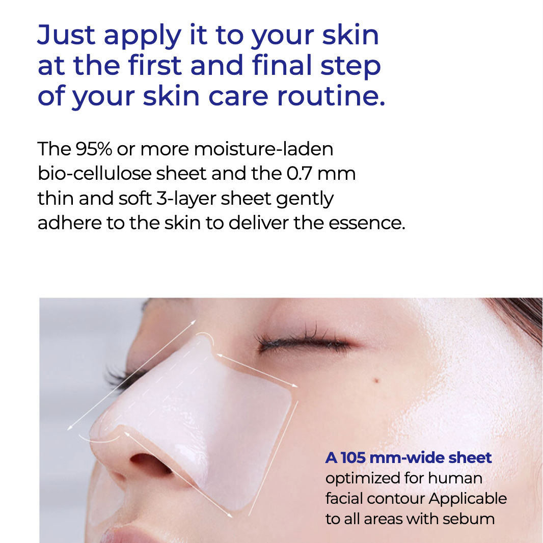 Blackhead Melting Clear Nose Patch 4pc