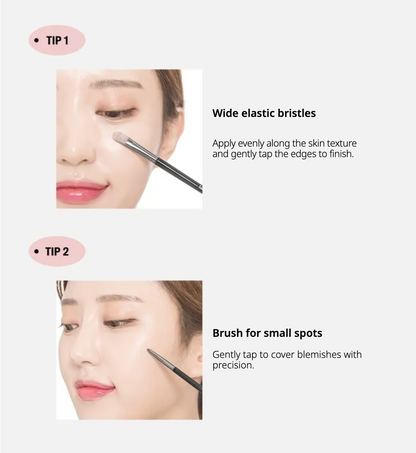 Dual concealer brush 810