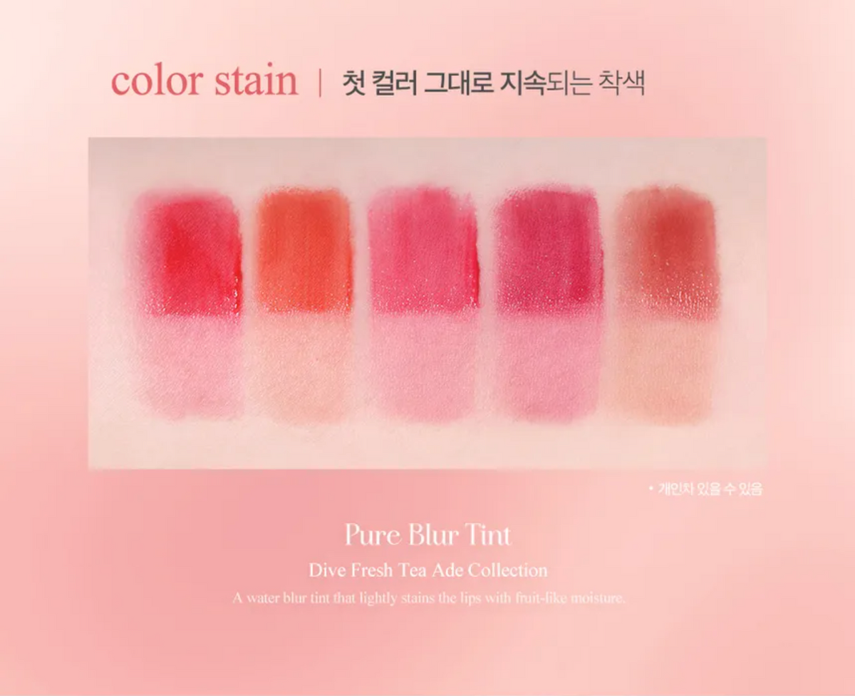 Pure Blur Tint - Dive Fresh Tea Ade Collection