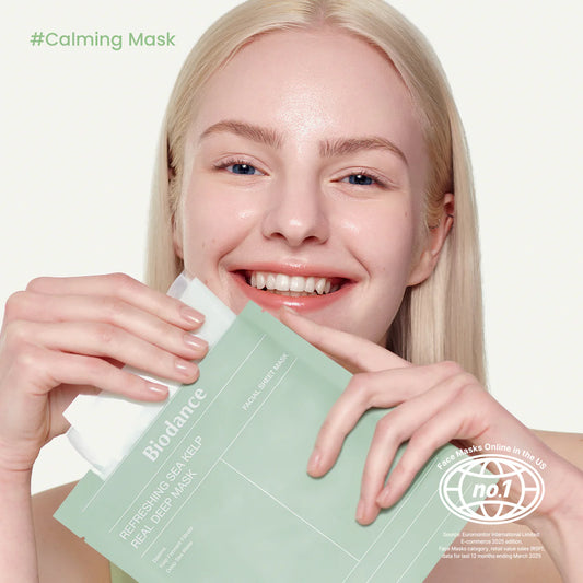 Refreshing Sea Kelp Real Deep Mask 4pc