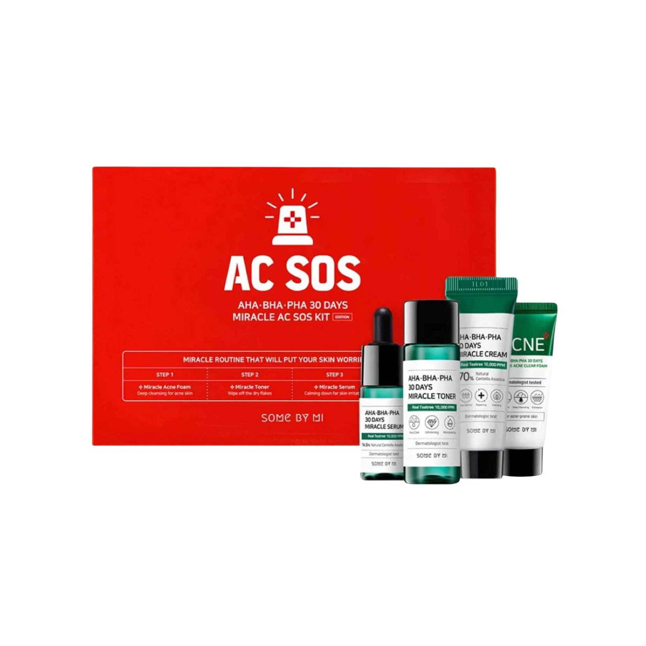 AC SOS AHA BHA PHA 30 Days Miracle AC SOS Kit
