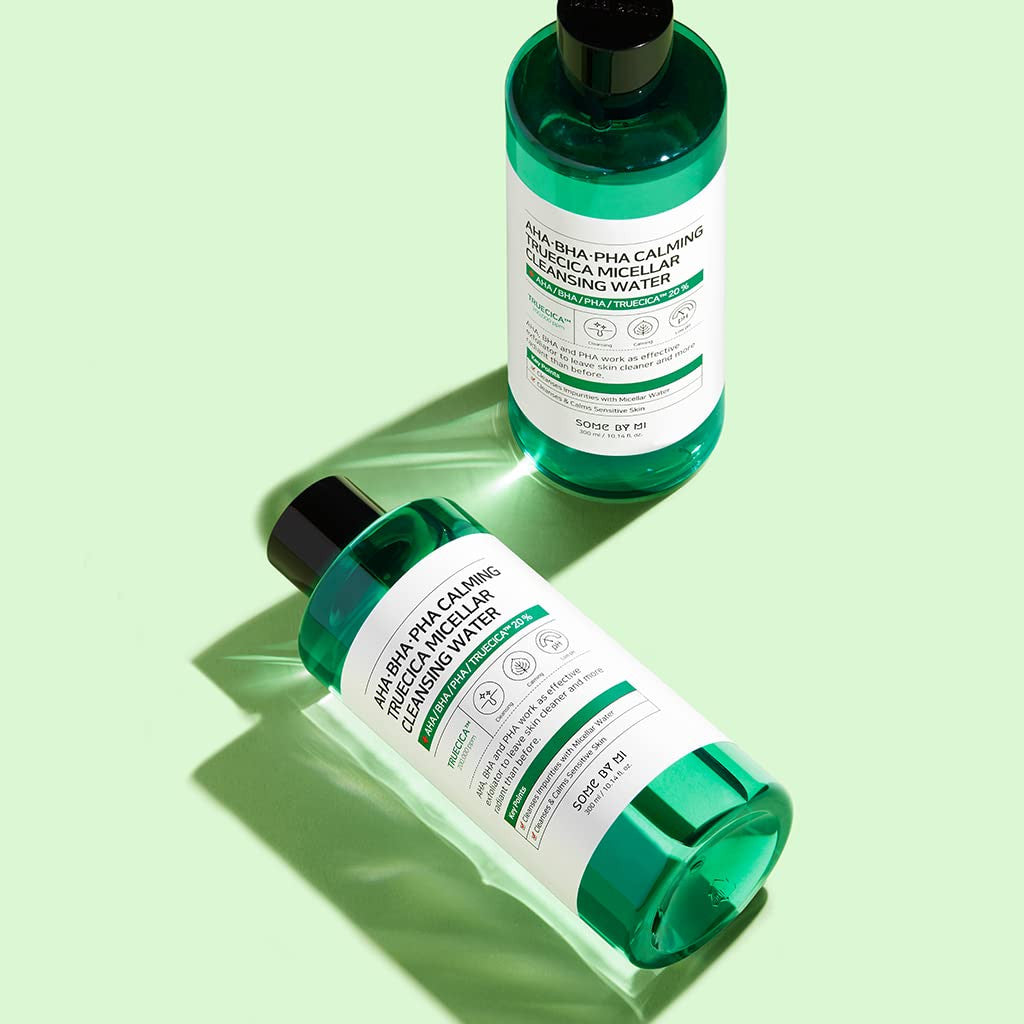 AHA BHA PHA Calming Truecica Micellar Cleansing Water