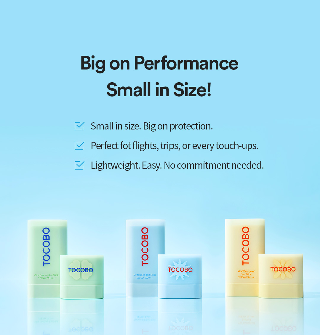 Mini Sun Stick Trio Set (+Sun Stick Keychain)