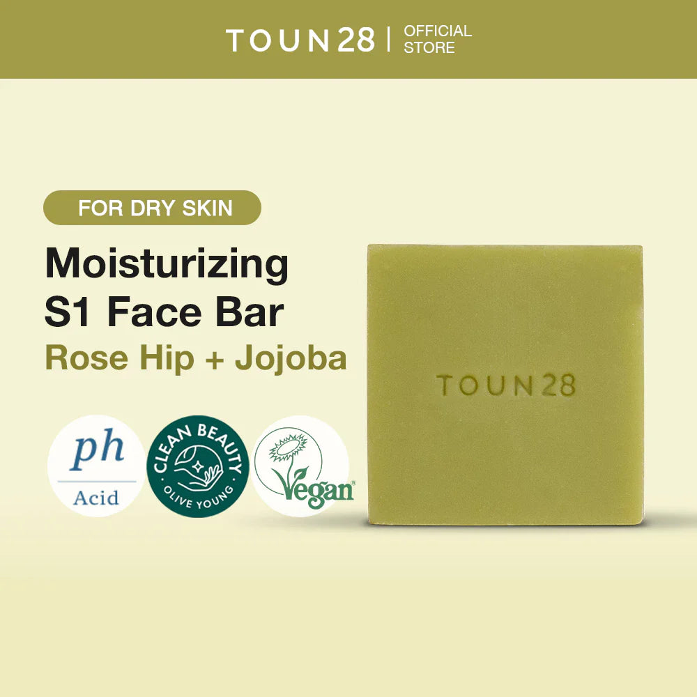 S1 Rose Hip + Jojoba Oil Solid Face Wash