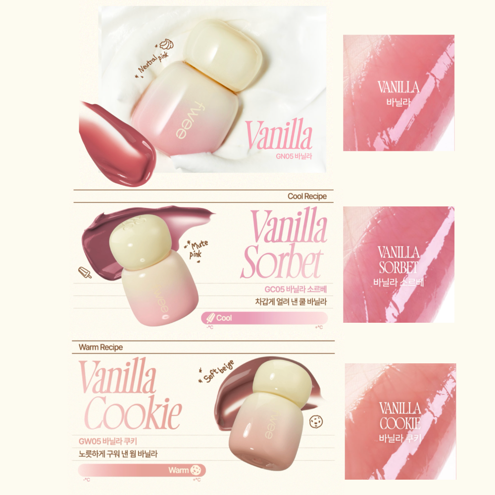 [Vanilla Dessert] Rose Obsession Stay-fit Lip Tint