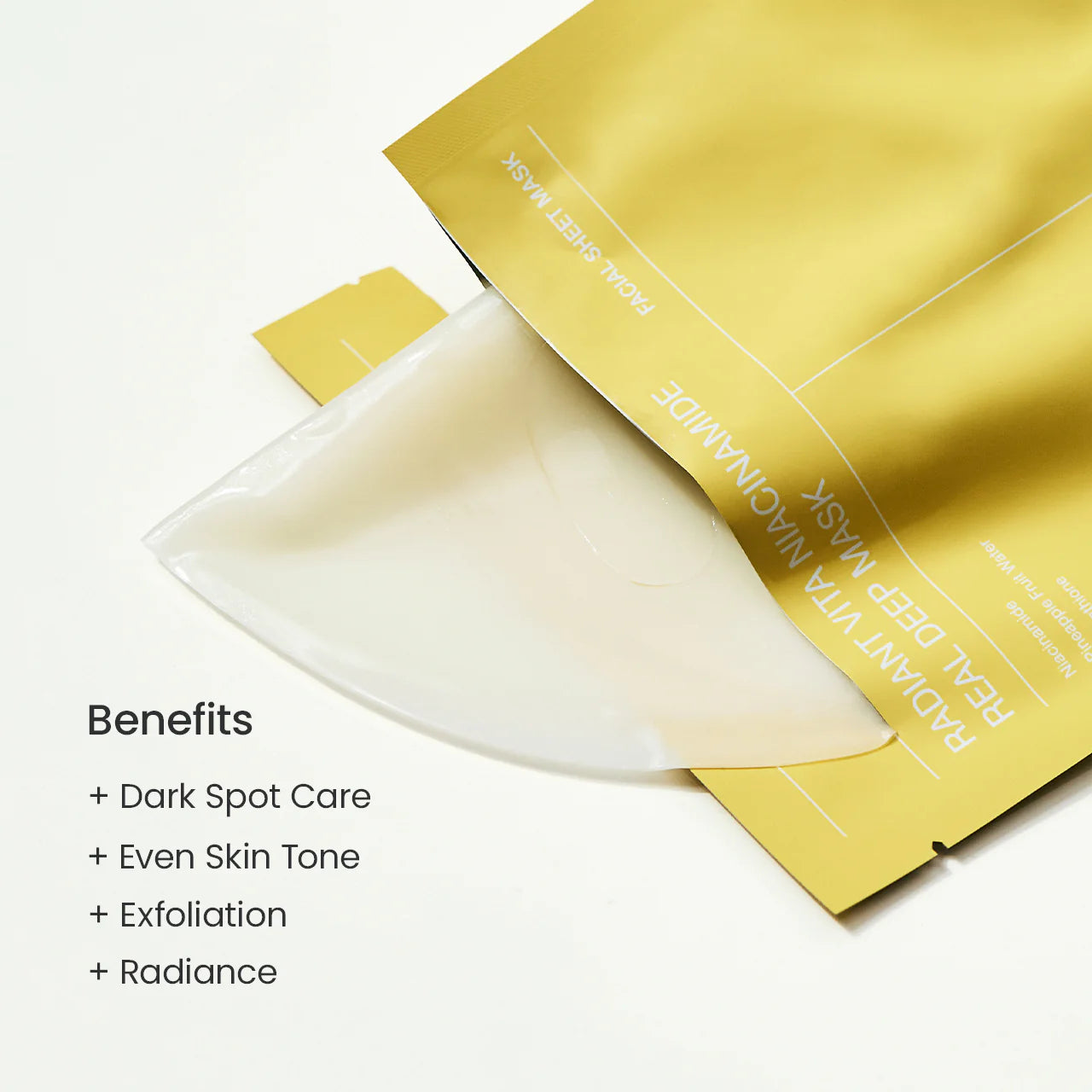 Radiant Vita Niacinamide Real Deep Mask 4pc