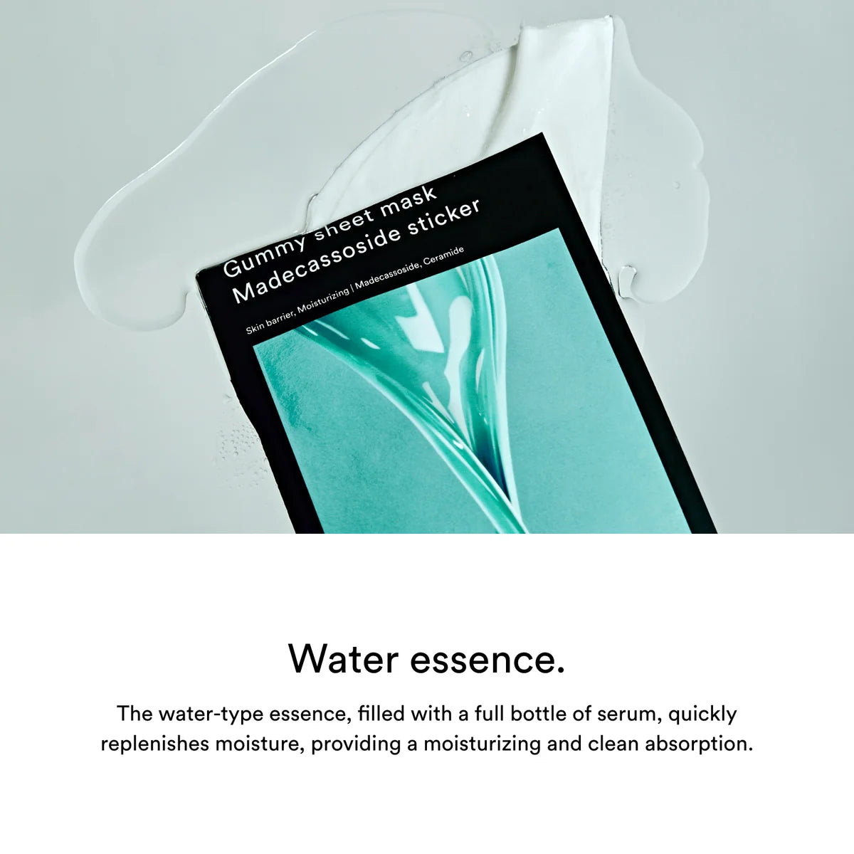 Gummy Madecassoside Sticker Sheet Mask