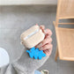 White Teddy AirPods Pro Silicone Case