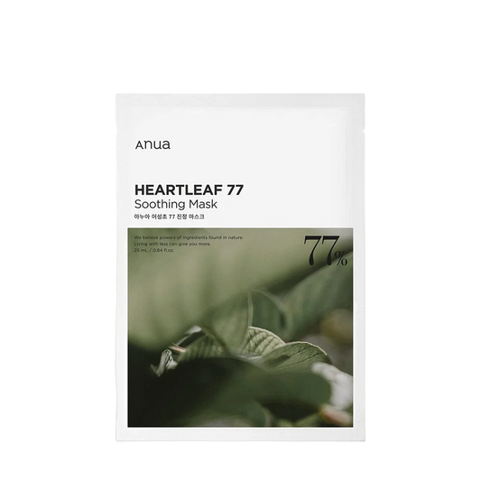 Heartleaf 77% Soothing Sheet Mask 25ml