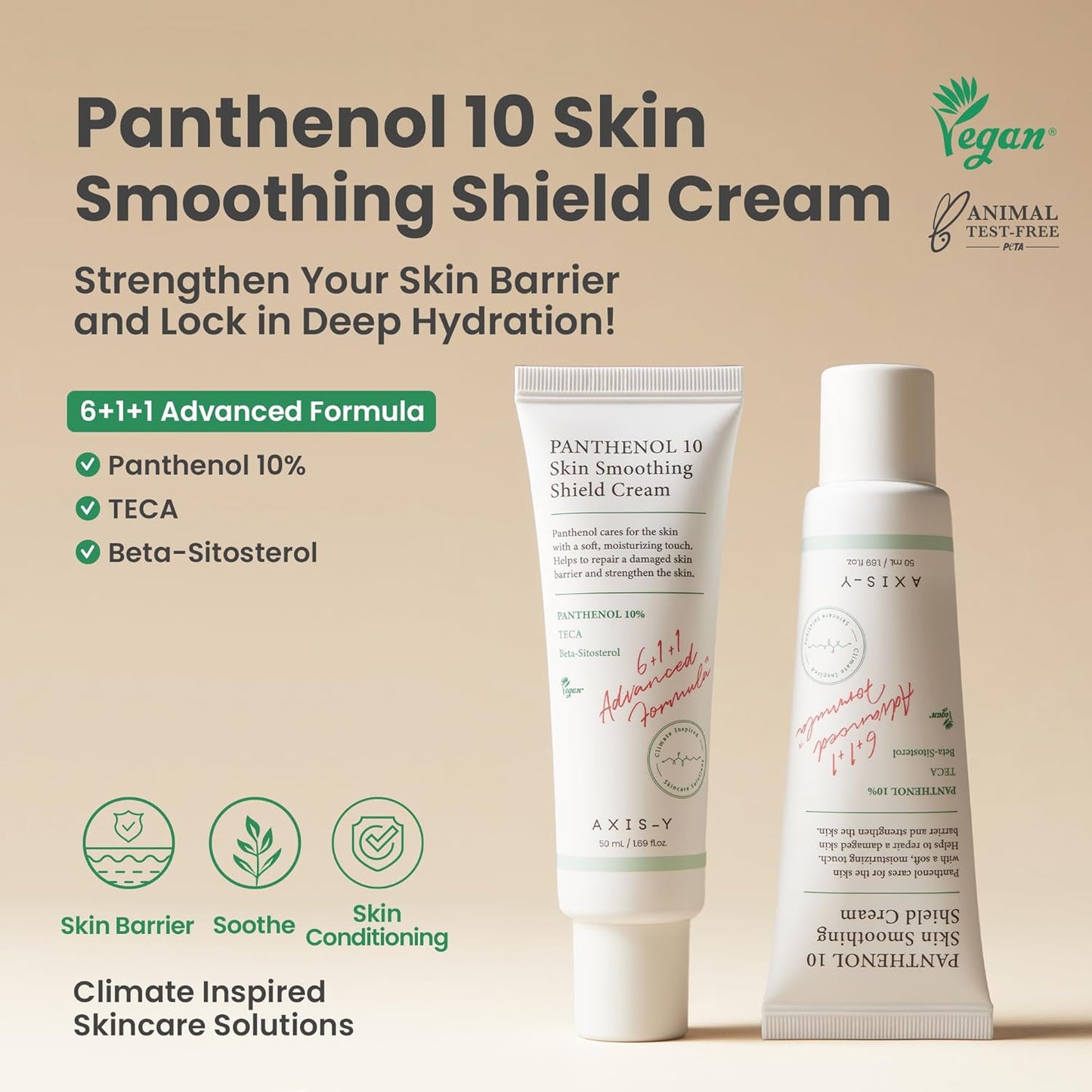 PANTHENOL 10 Skin Smoothing Shield Cream