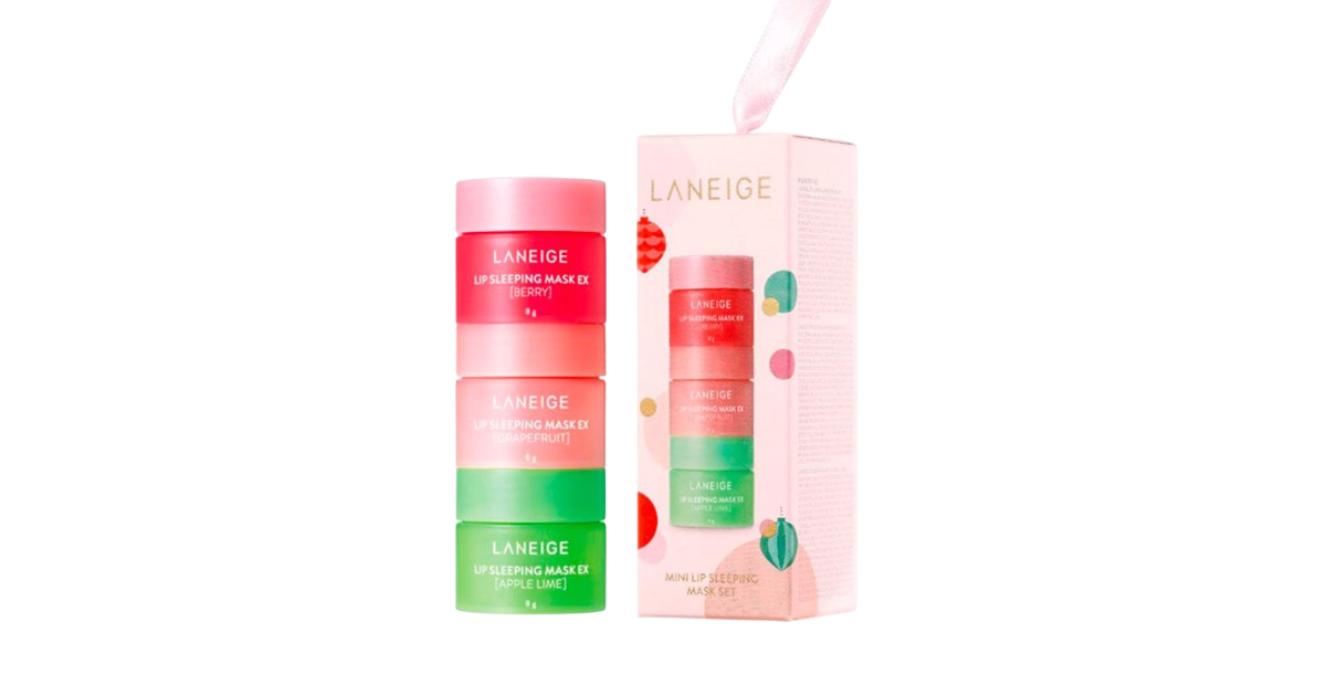 Holiday Mini Lip Sleeping Mask 3pc