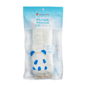FUWA PANDA Facial Cleansing Headband - Milky White