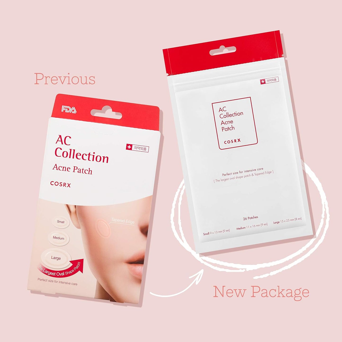 AC Collection Acne Patch Oval (26 patches)
