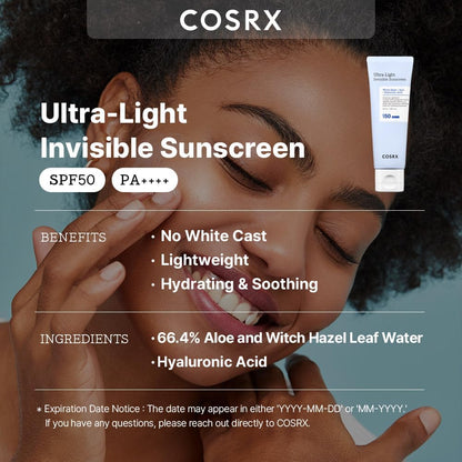 Ultra-Light Invisible Sunscreen
