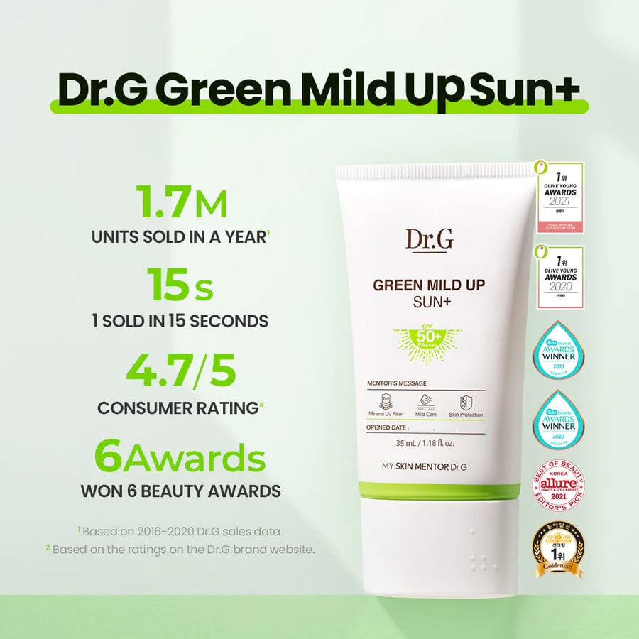 Green Mild Up Sun+ 50ml