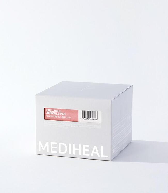 Collagen Ampoule Toner Pad 100pc