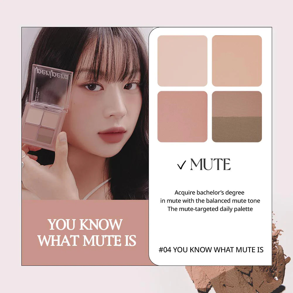 Ink Pocket Shadow Palette (23AD) - 04 You Know What Mute Is