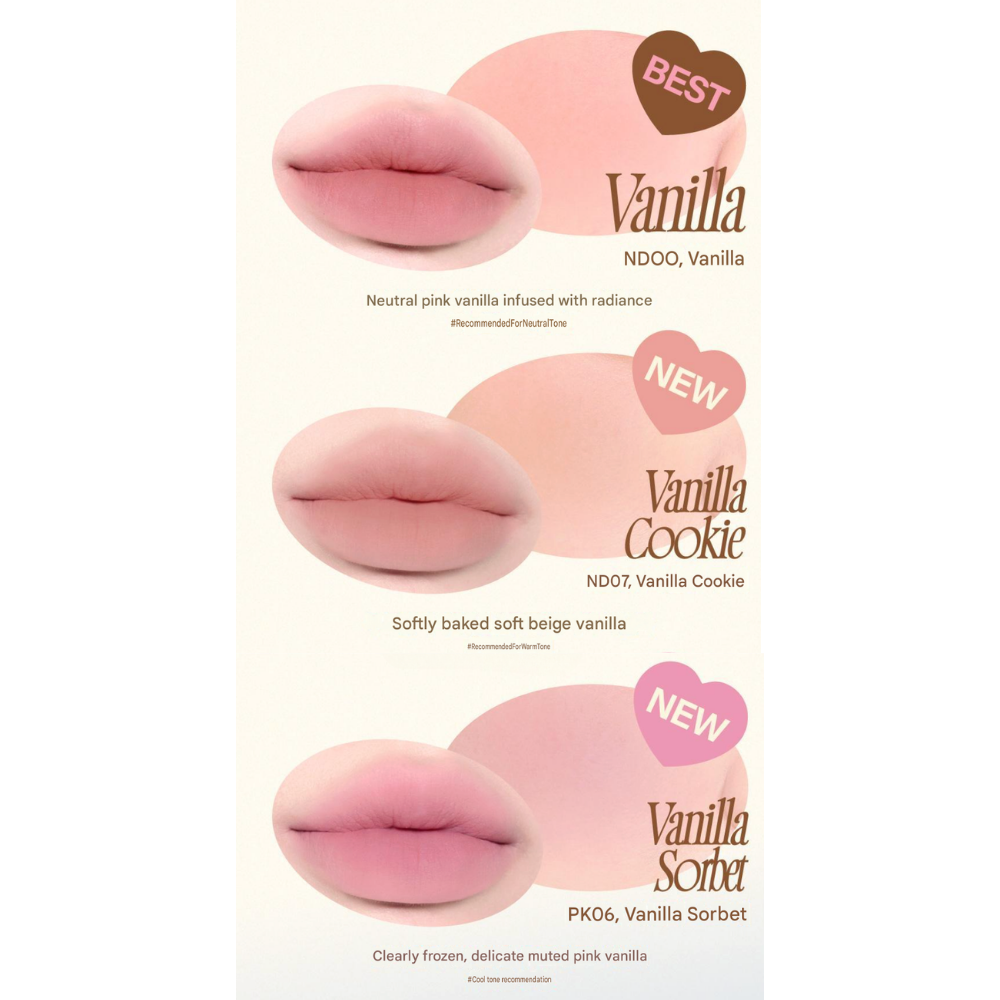 [Vanilla Dessert] Lip & Cheek Blurry Pudding Pot