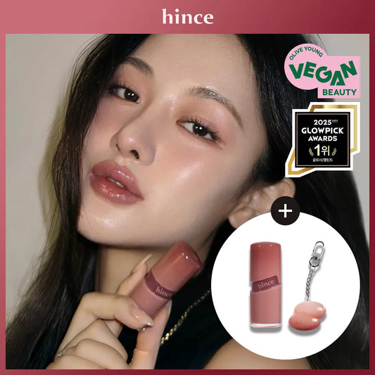 Hince Raw Glow Gel Tint + Raw Glow Dewy Ball Keyring Set 2pc