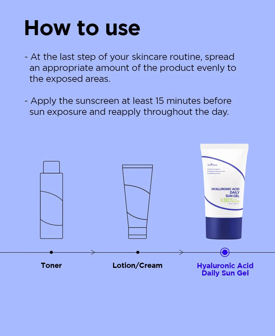 Hyaluronic Acid Daily Sun Gel