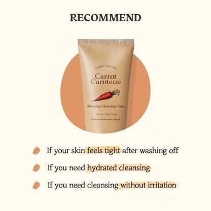Carrot Carotene Balancing Cleansing Foam Mini