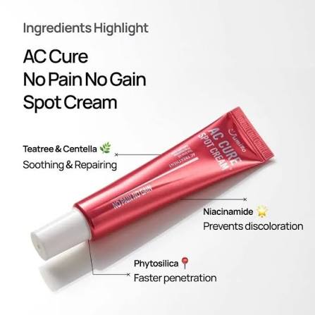 AC Cure Spot Cream - No Pain No Gain
