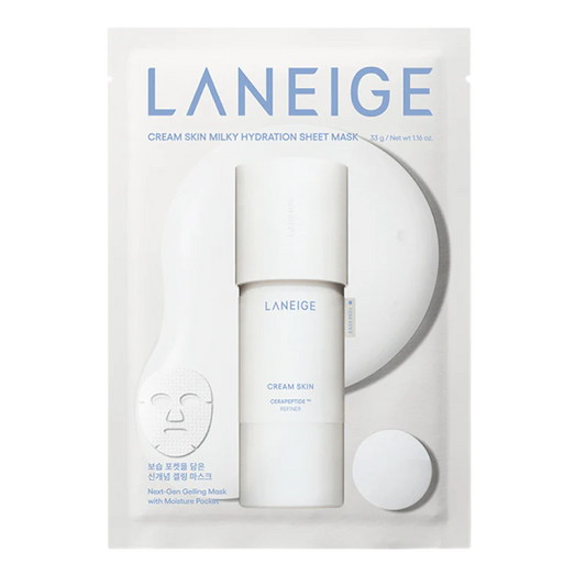 Cream Skin Hydration Sheet Mask