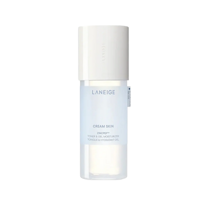 Cream Skin Zincpep Toner & Gel Moisturizer