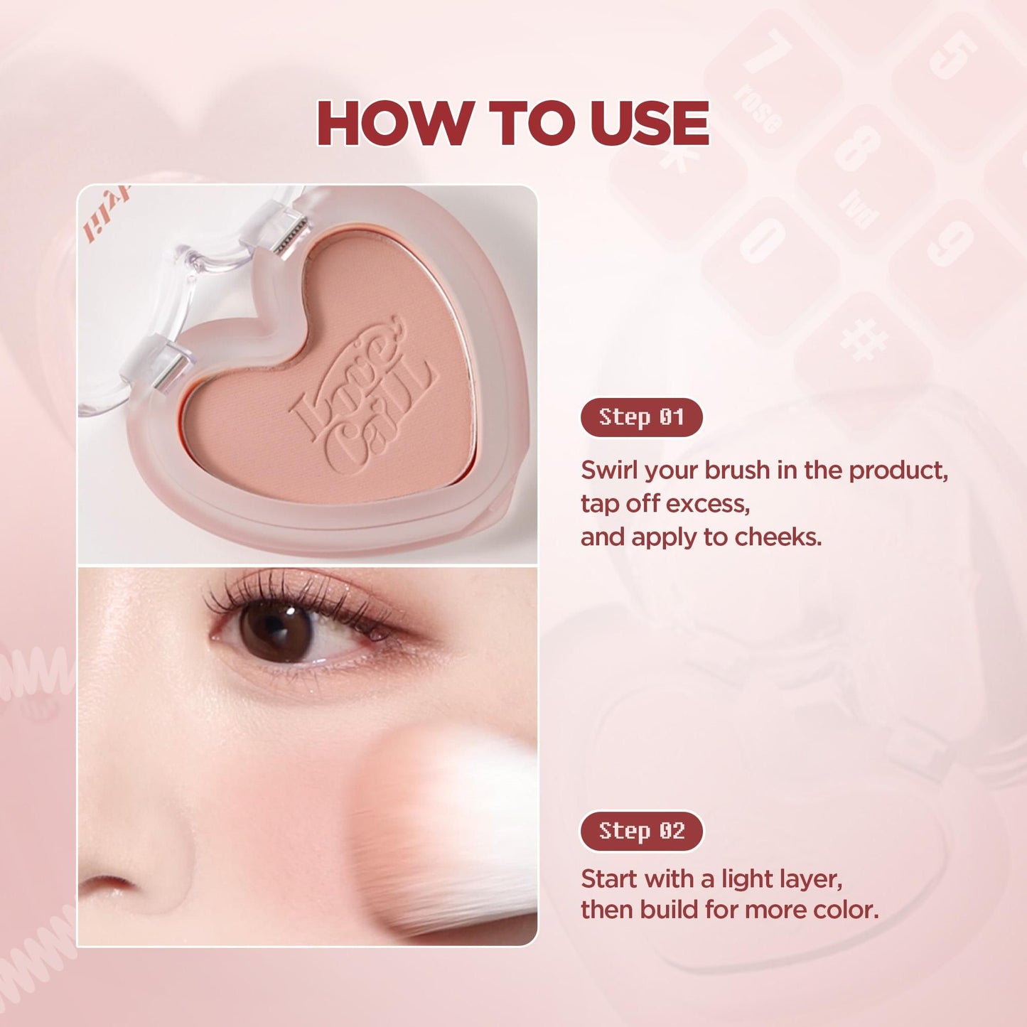 Luv Beam Blur Cheek Blush (4 shades)