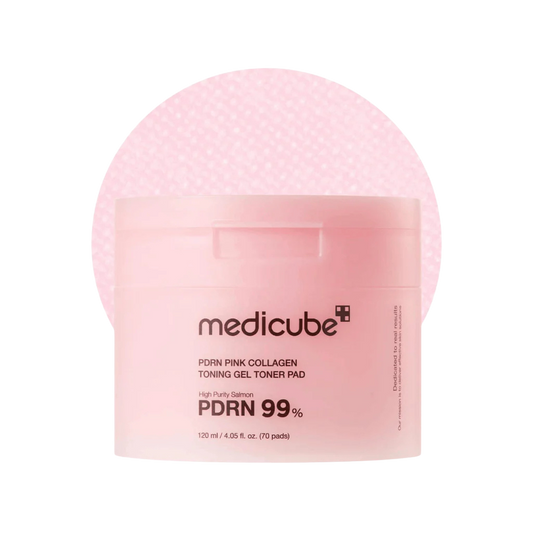 PDRN Pink Collagen Toning Gel Toner Pad