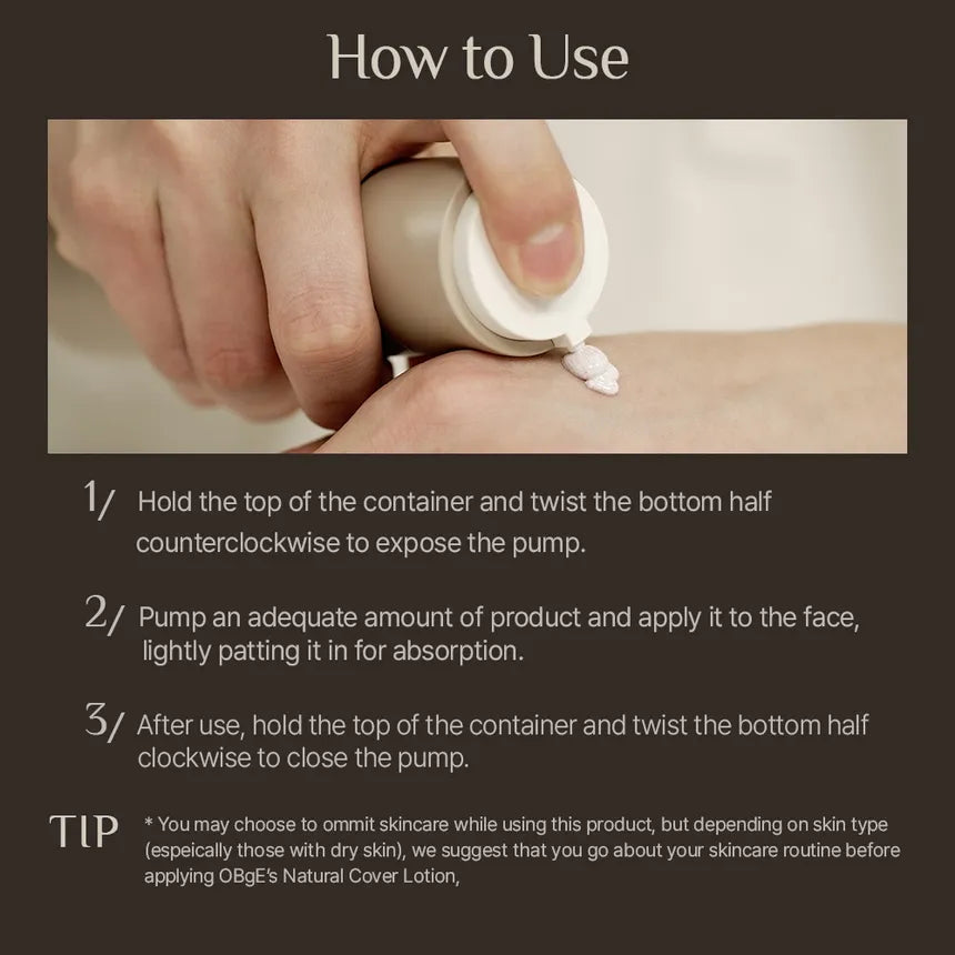 Natural Cover Lotion