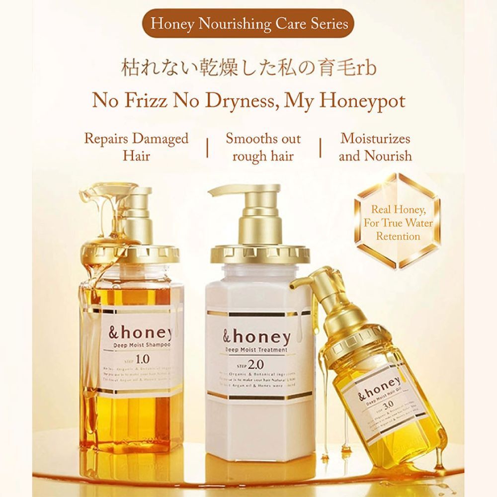 &Honey Deep Moist Hair Oil 100ml