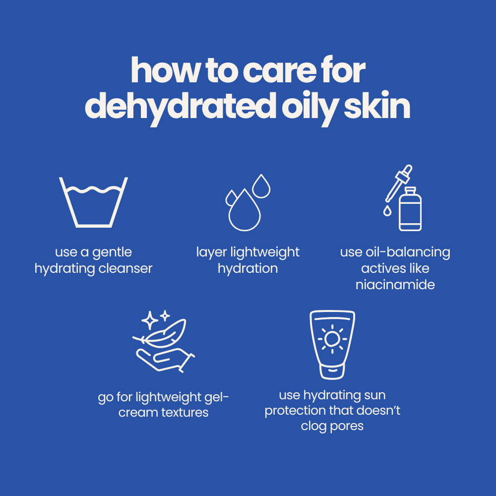 Dehydrated Oily Skin (SooBooJi) Routine