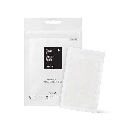 Clear Fit Master Patch 18pc