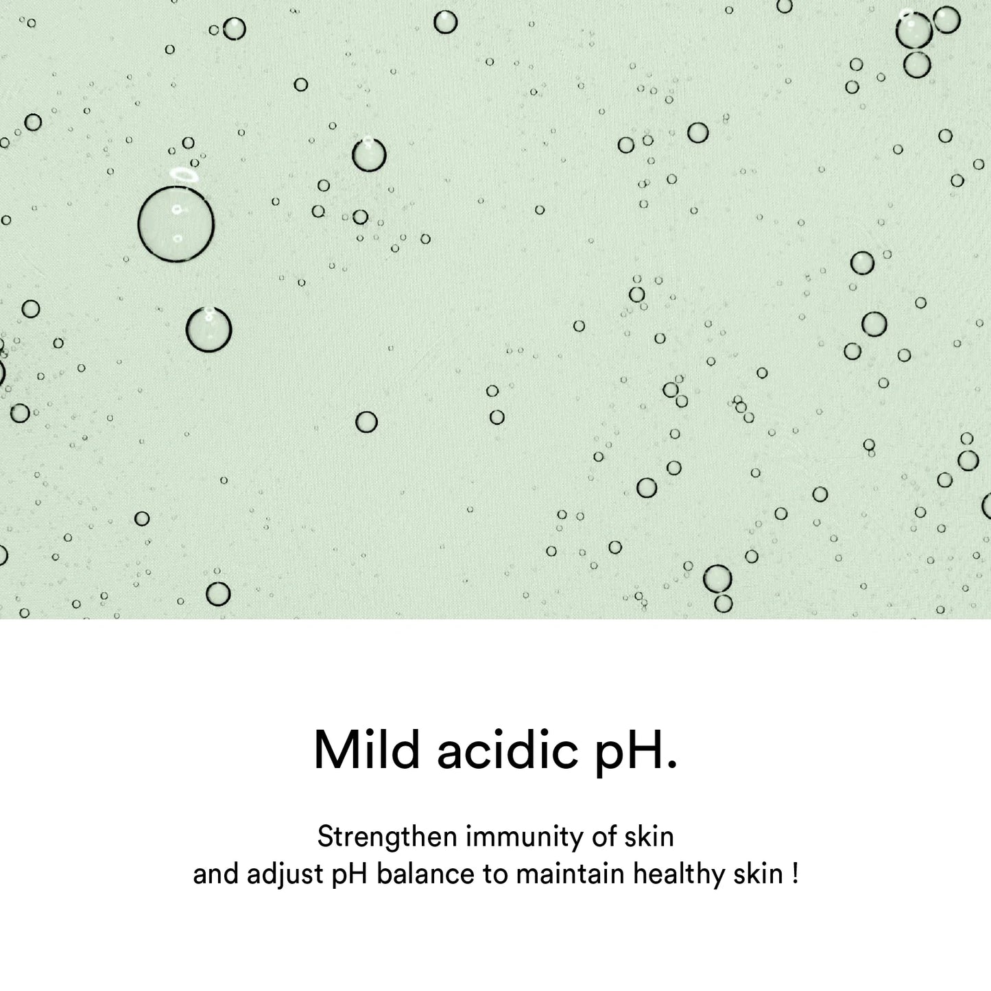 Mild acidic pH sheet mask Heartleaf fit 1pc