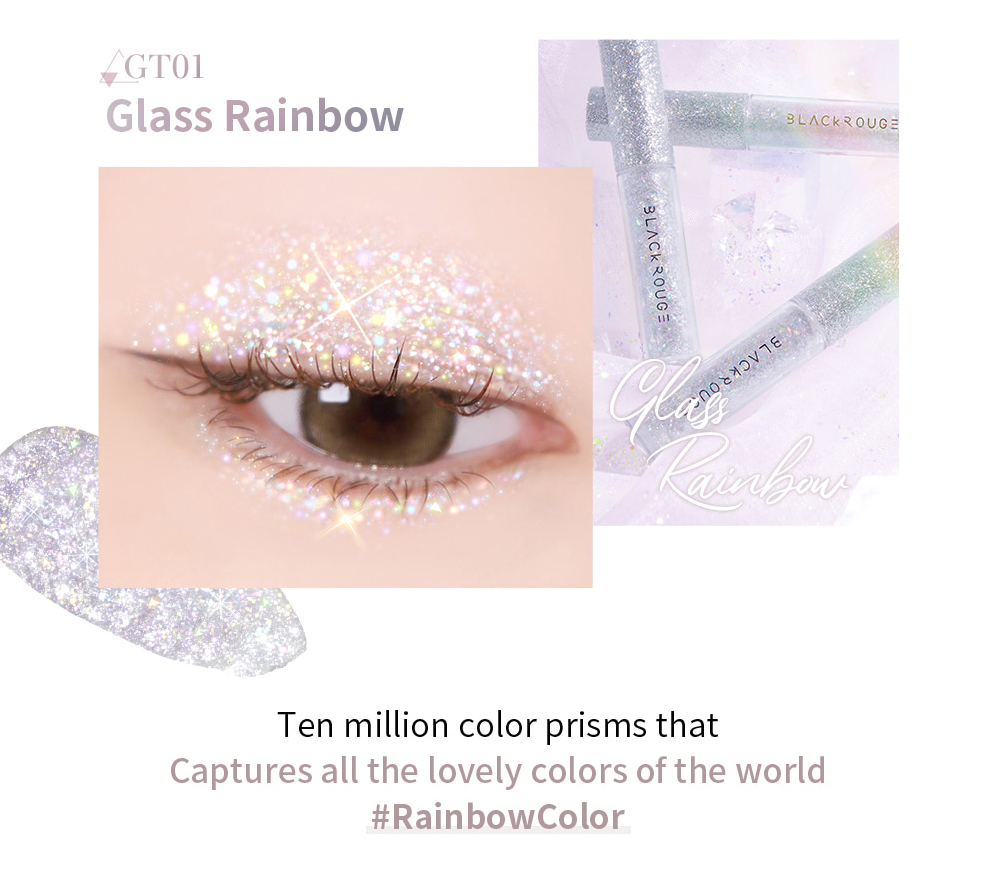 Pearlvely I Glitter Rainbow Triangle (3 types) 1.9g