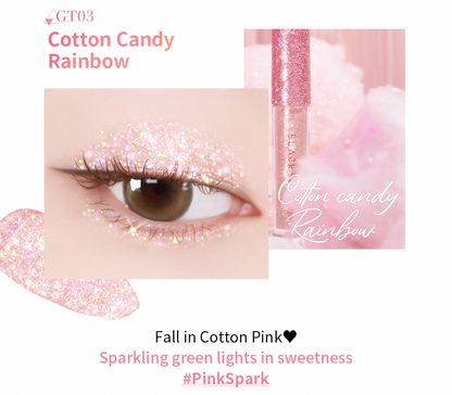 Pearlvely I Glitter Rainbow Triangle (3 types) 1.9g