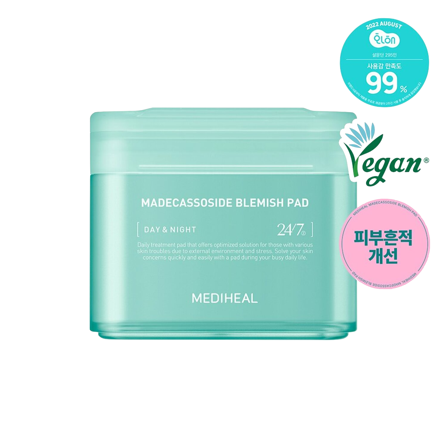 mediheal
Madecassoside Blemish Toner Pad 100 Pads